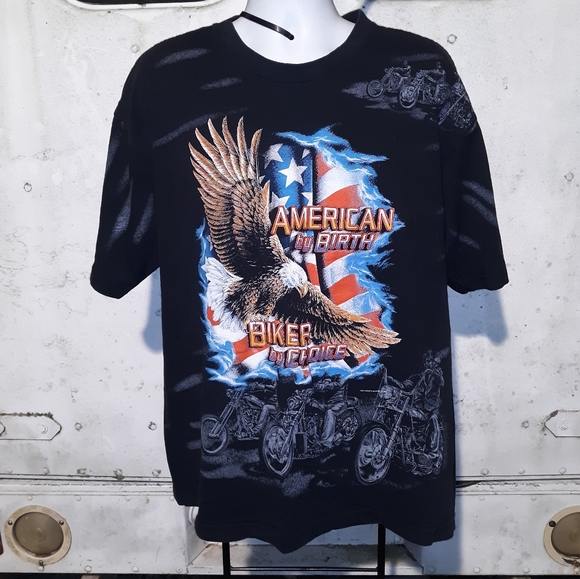 Other - VGT American by Birth Biker by Choice T size XL